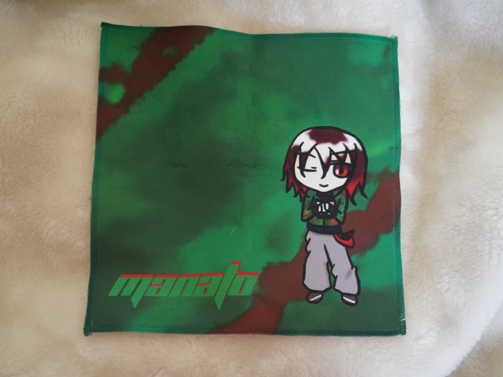 自デザインのキャラクターグッズ