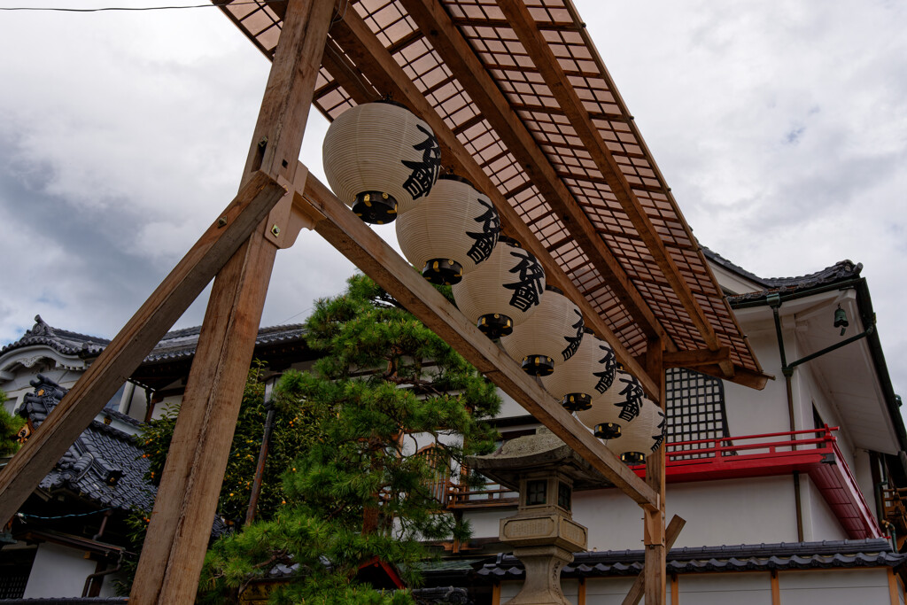 善光寺　提灯