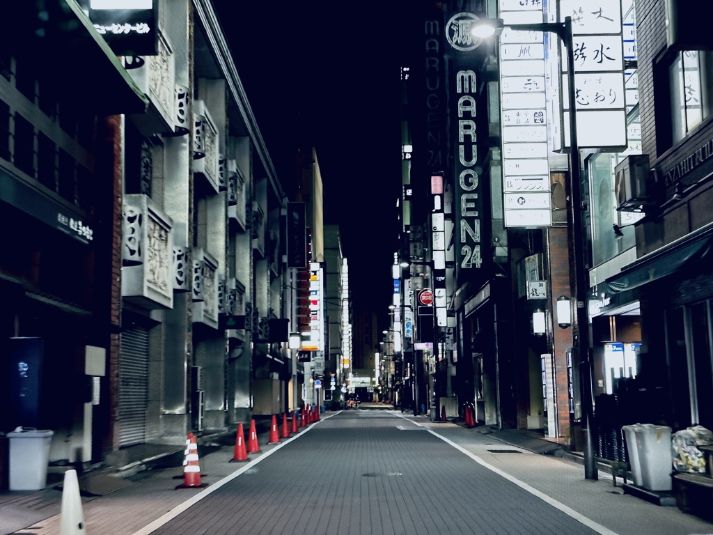 誰もいない銀座