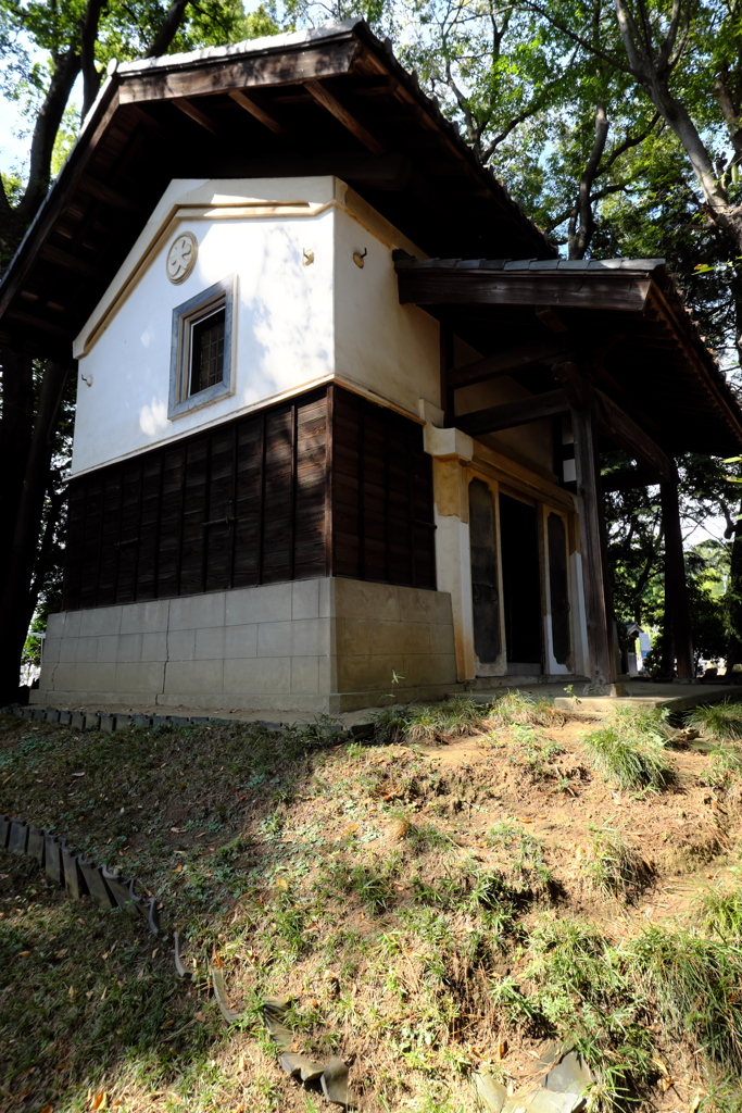 建つ
