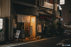 お店の灯り