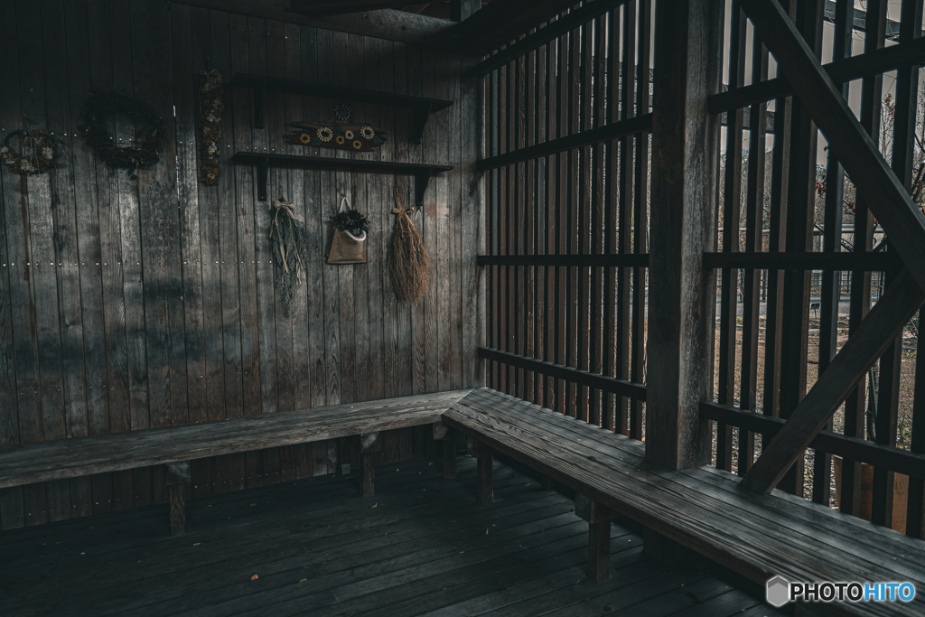 木の小屋
