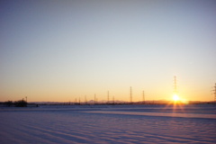 夕暮れ　DSC00336