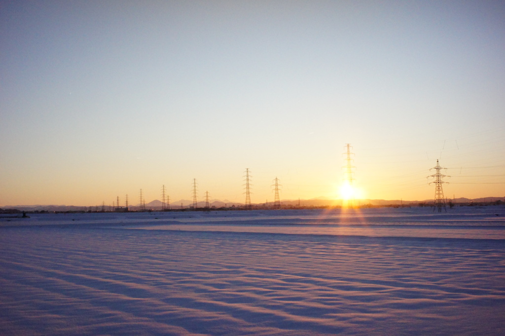 夕暮れ　DSC00330