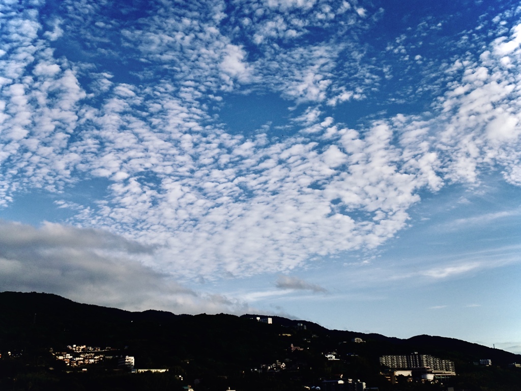鱗雲・・・かな
