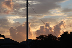 夕暮れ