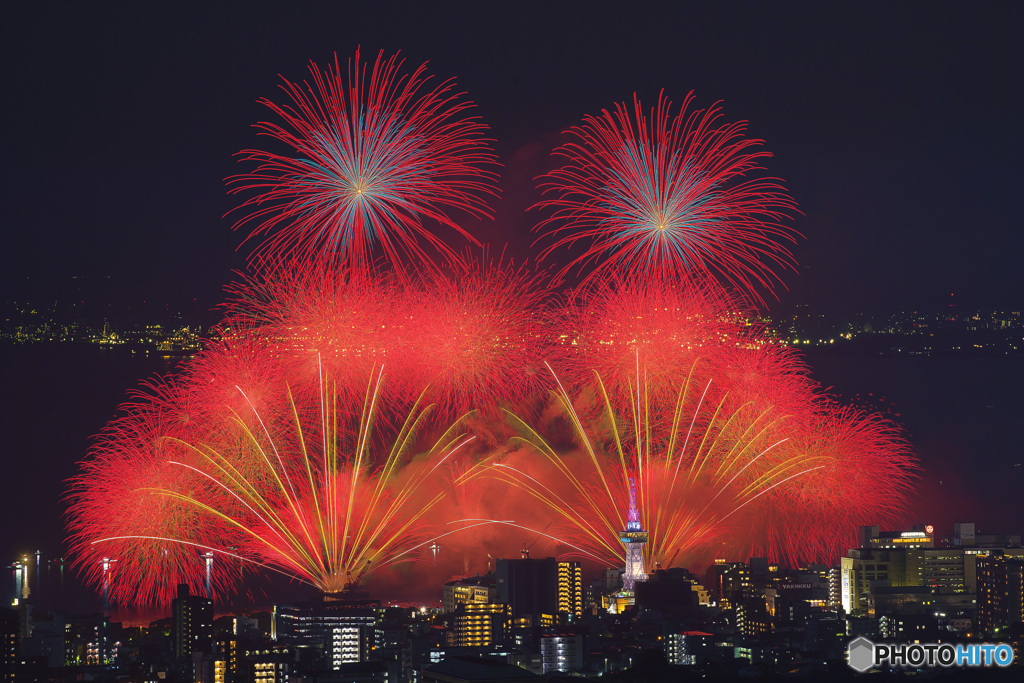 べっぷ火の海まつり 花火大会 １６