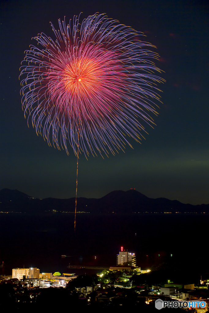 島原温泉 ガマダス花火大会５