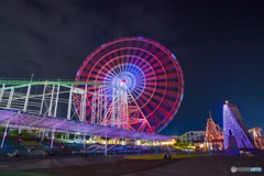 夜の遊園地 ２