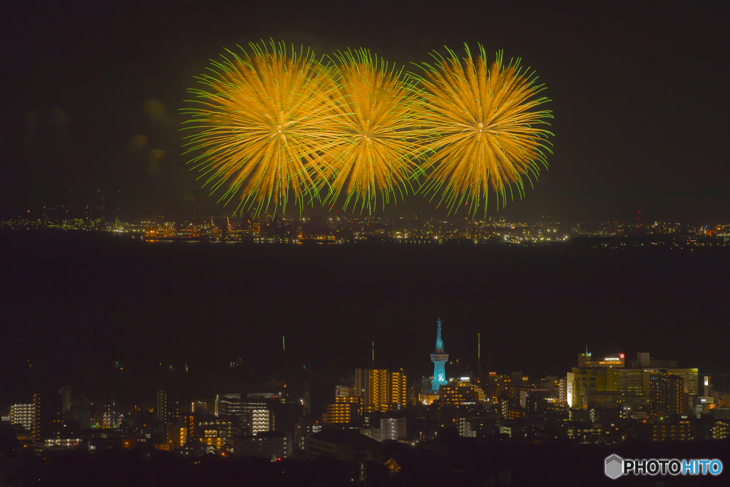 2025年 べっぷ火の海まつり 花火大会８