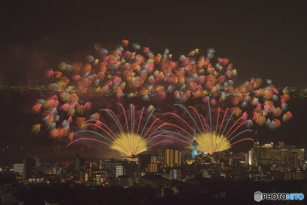 2025年 べっぷ火の海まつり 花火大会６