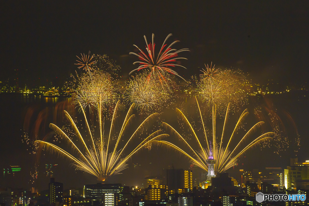 べっぷ火の海まつり 花火大会 ８