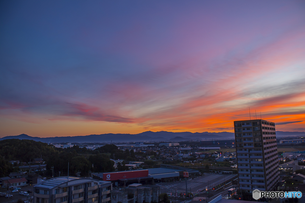 2025年 ベランダ朝焼 2