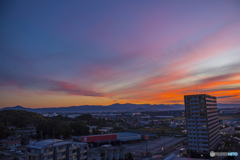 2025年 ベランダ朝焼 2