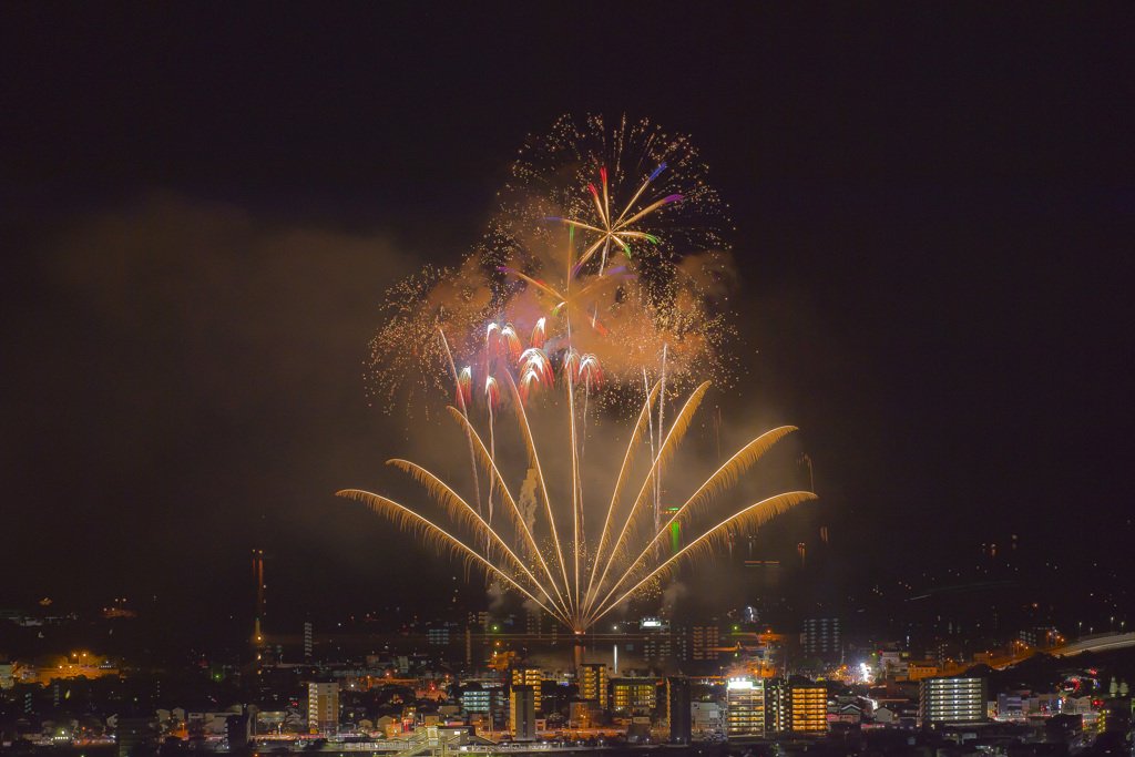 亀川花火大会 ６