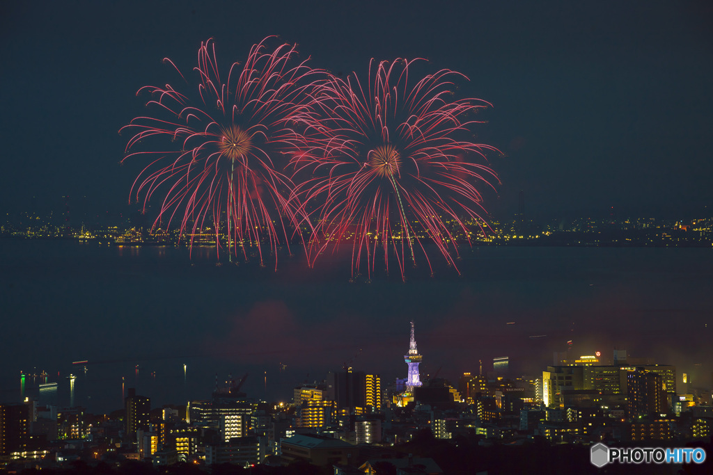 べっぷ火の海まつり 花火大会 ４