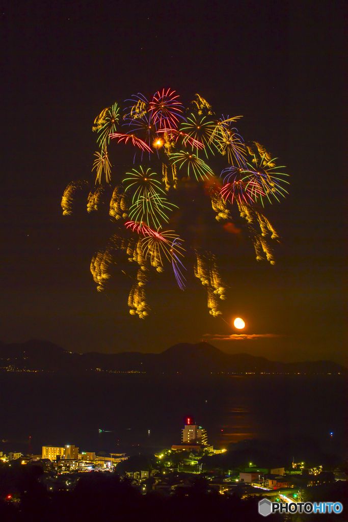 島原温泉 ガマダス花火大会２