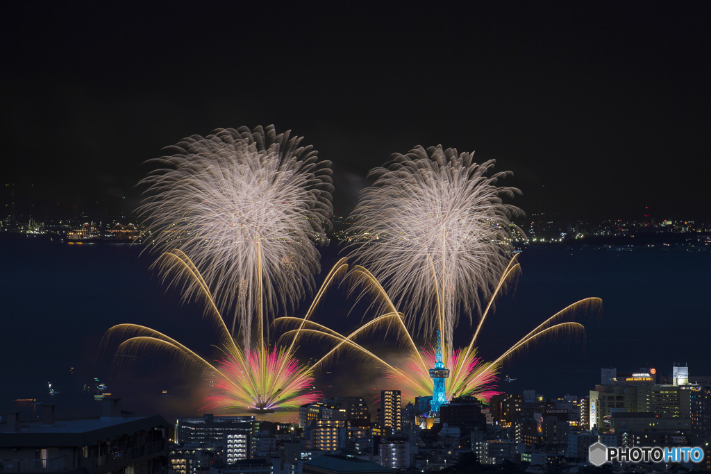 別府 火の海 花火大会１０