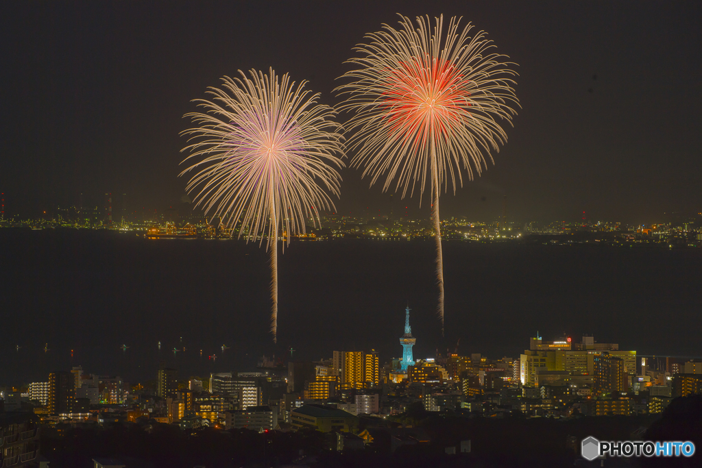 2025年 べっぷ火の海まつり 花火大会３
