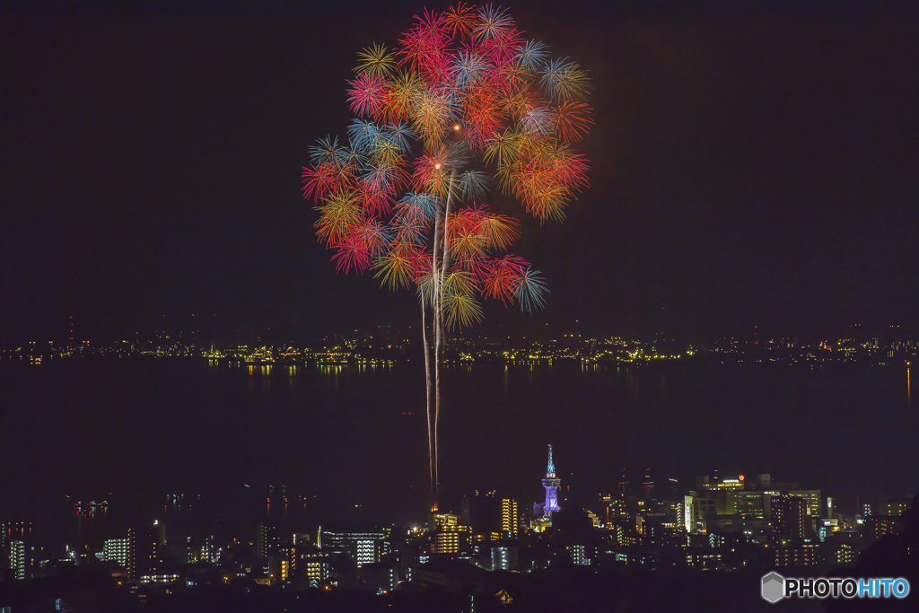 べっぷ火の海まつり 花火大会 １５