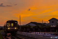 2025年 甘鉄夕景　２