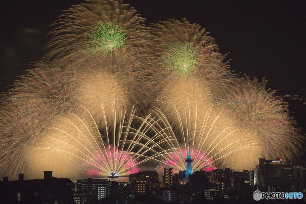 別府 火の海 花火大会２
