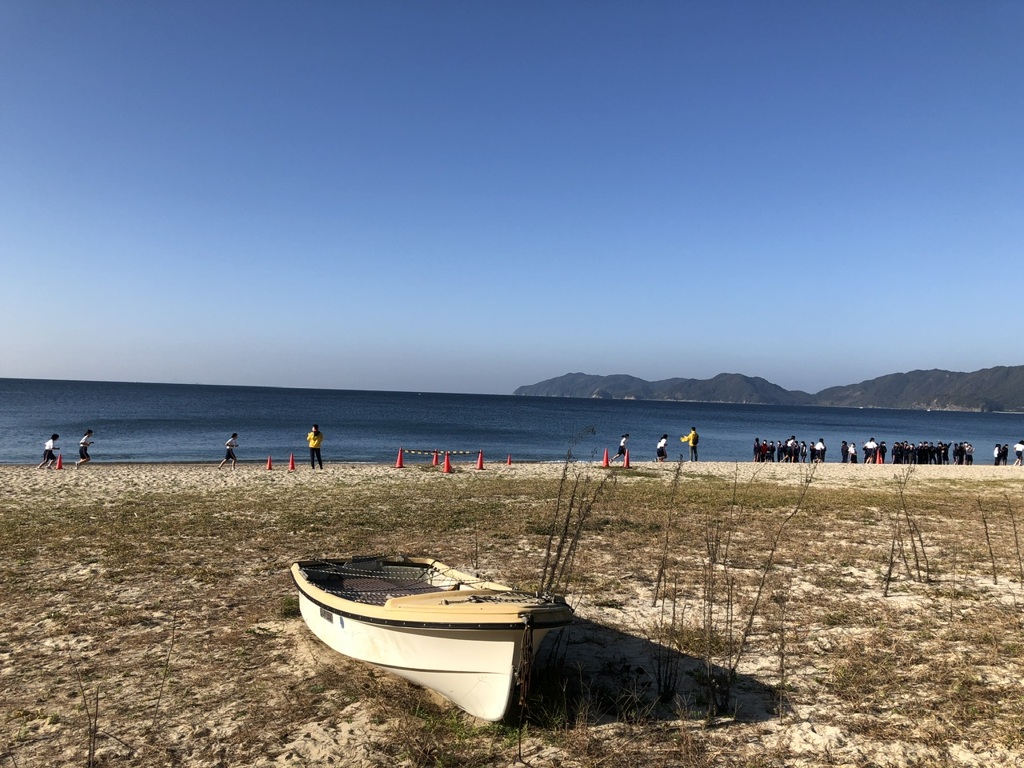 虹ヶ浜　マラソン大会