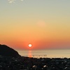 御手洗湾の夕焼け