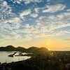 御手洗湾の夕焼け2