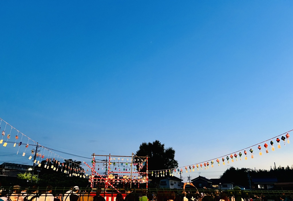 祭りと櫓と