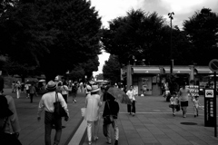 上野駅公園口前