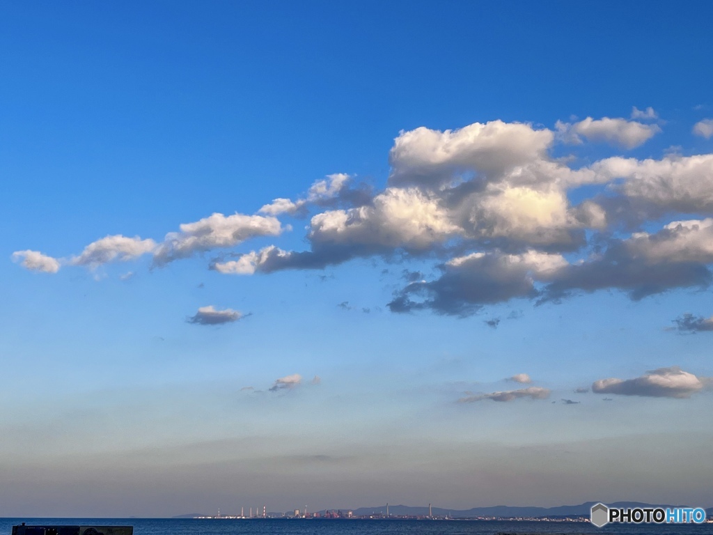 今日の空