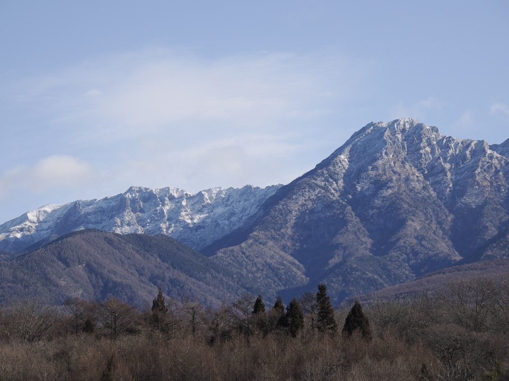 八ヶ岳　冬の始まり