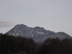 八ヶ岳　夕景