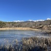 冬の始まり　まるやち湖の凍結