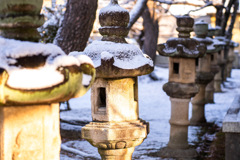 清洲神明社の灯篭