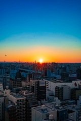 名古屋からの初日の出