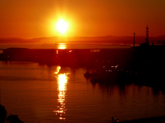 世界三大夕日（釧路）