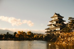 夕暮れ時の…松本城*ﾟ