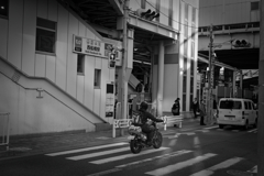 西船橋駅前にて