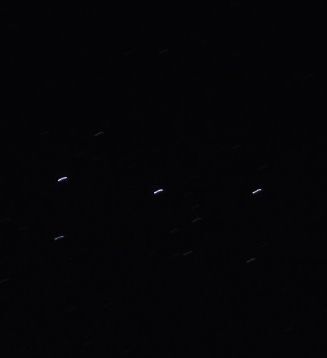 今朝の星