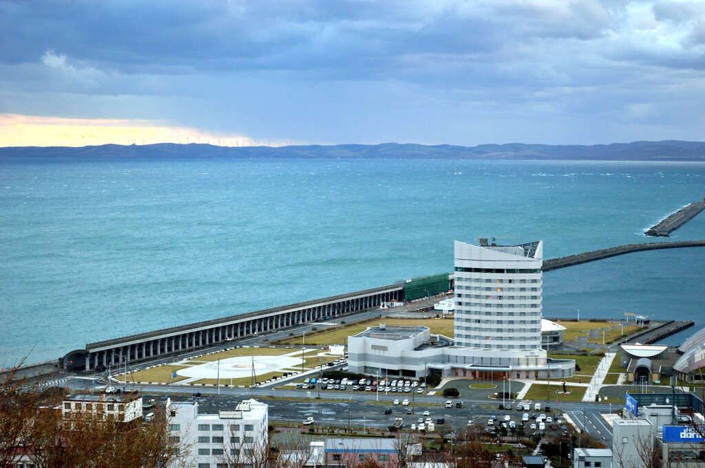 稚内公園から防波堤ドーム