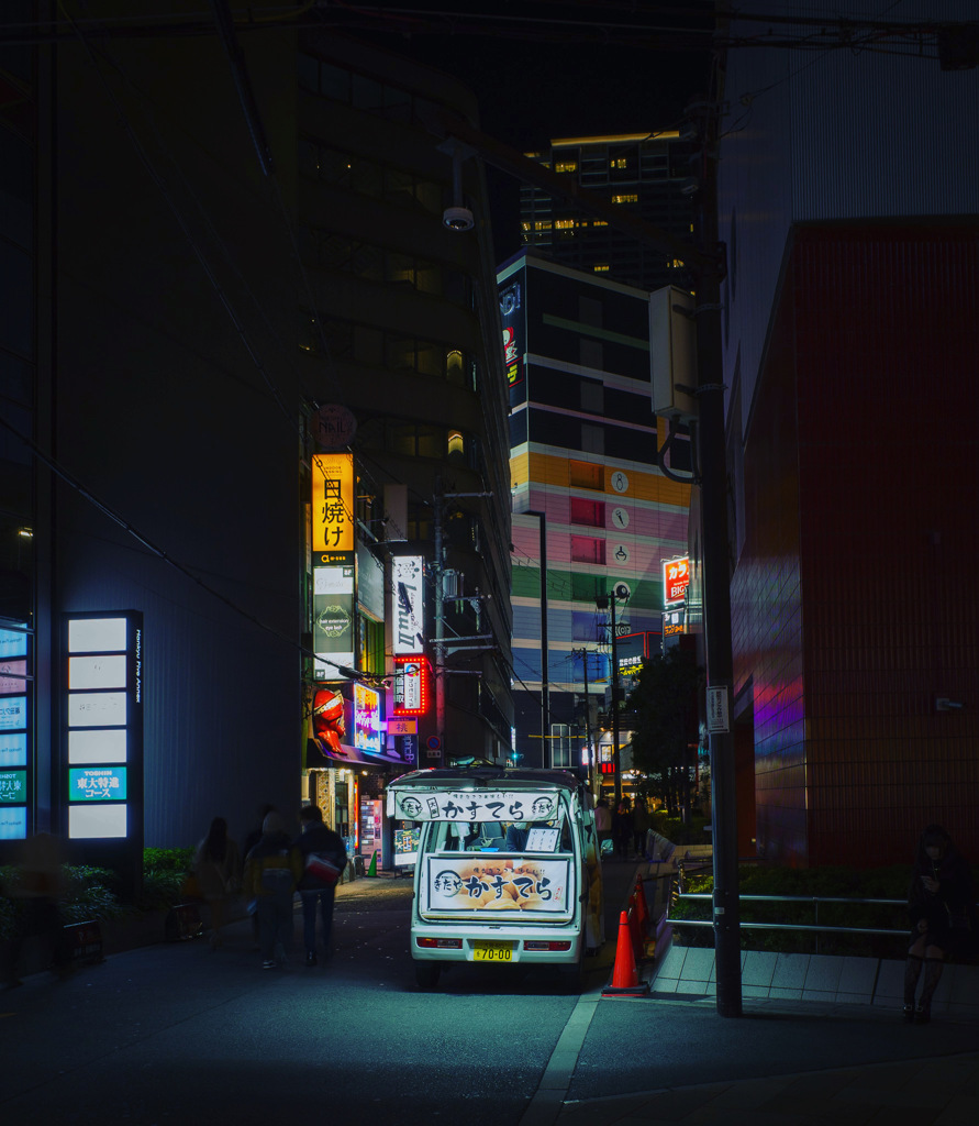 Rainbow at Night 