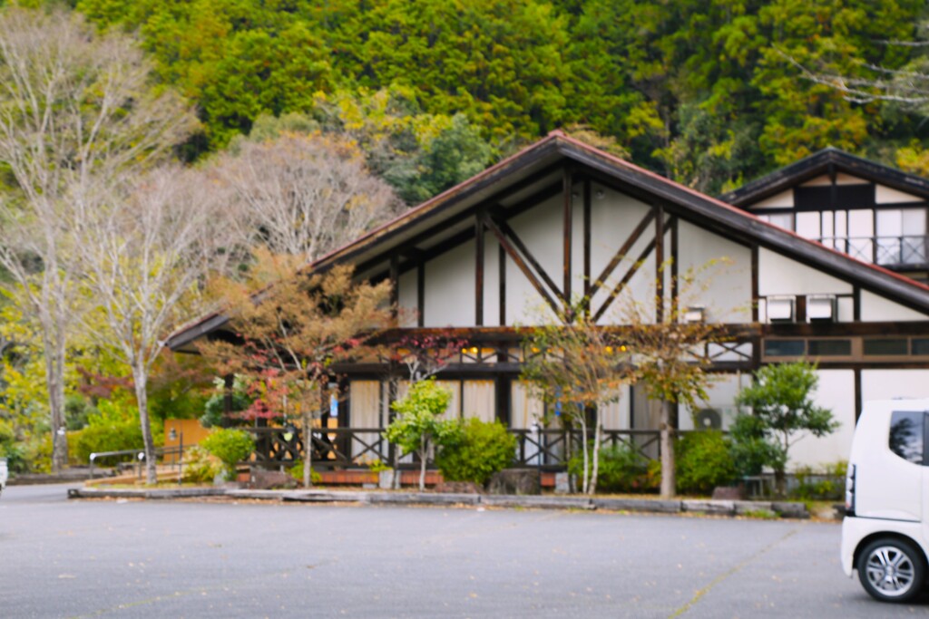 城川町三滝渓谷 ロッジ