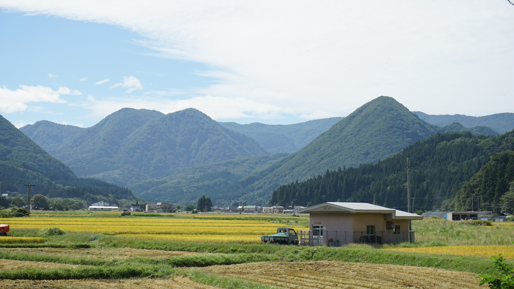 晩夏の鰺ヶ沢
