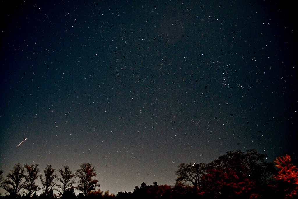 初めての星空撮影
