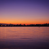 海と夕焼け（葛西臨海公園）