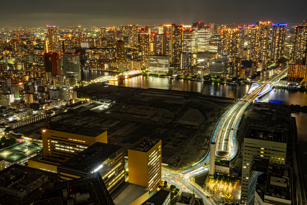 夜景（カレッタ汐留）