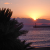 拡散夕日
