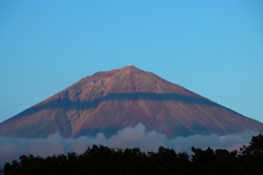 富士山にライン